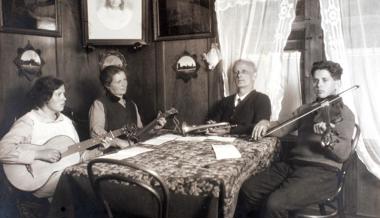 Wie es früher war, wenn die langen Winterabende kamen ...