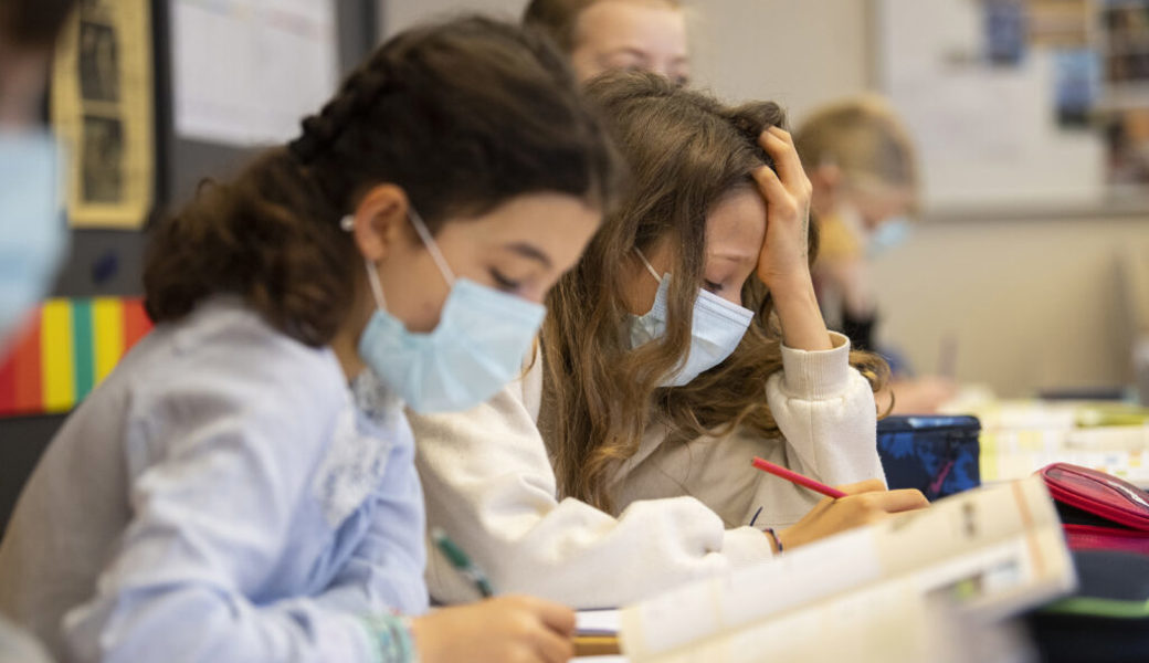  Ab Freitag müssen an den St. Galler Schulen keine Masken mehr getragen werden. 