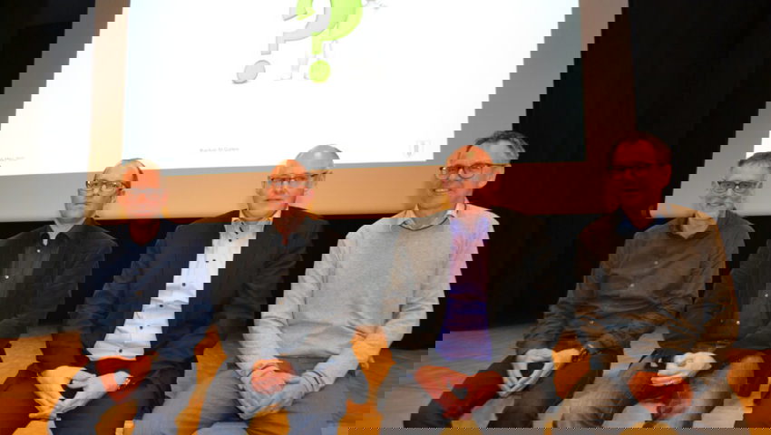  Vertreter des Kantons: Ernst Kurer, Leiter Grundbuchaufsicht; Alexander Gulde, Leiter Amt für Gemeinden und Bürgerrecht; Bernhard Keller, Mitglied Aufsichtsbehörde BGBB; Markus Hobi, LZSG. 