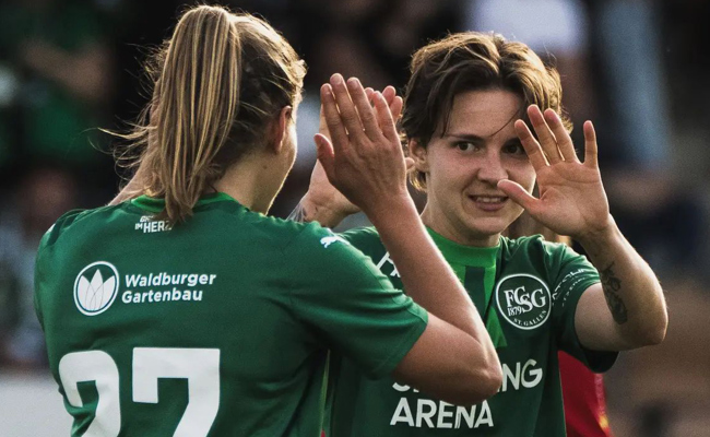 FCSG -Frauen vor Saisonstart: Endlich ein Sieg gegen Servette und endlich das erste Tor für Larina Baumann