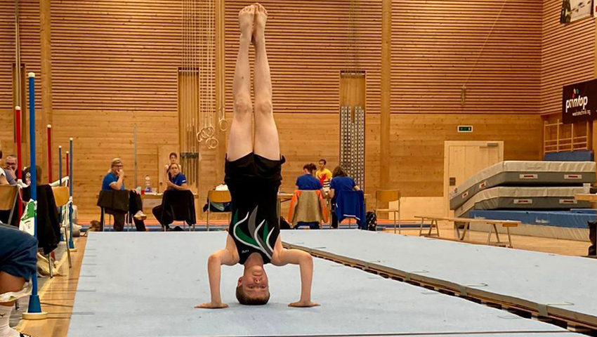  Platz zwei im K3: Joel Schudel. 