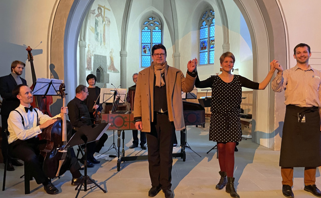 Kaffeekantate von Johann Sebastian Bach spektakulär in Szene gesetzt