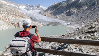 Den Speicherseen gehe es gut, sagt Rösti­ – ein Gletscherforscher aber schlägt Alarm