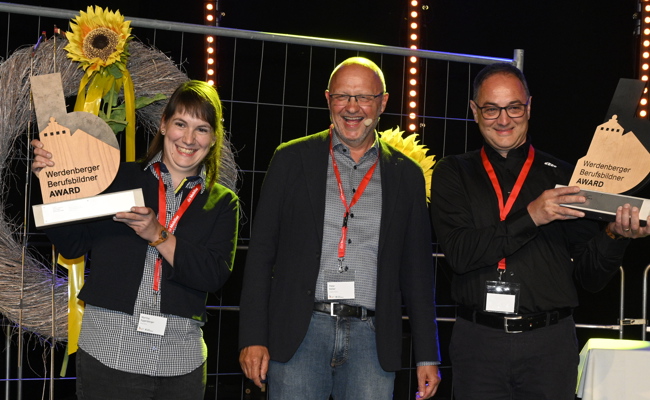 Eggenberger und Nadig gewinnen Berufsbildner-Award 2025