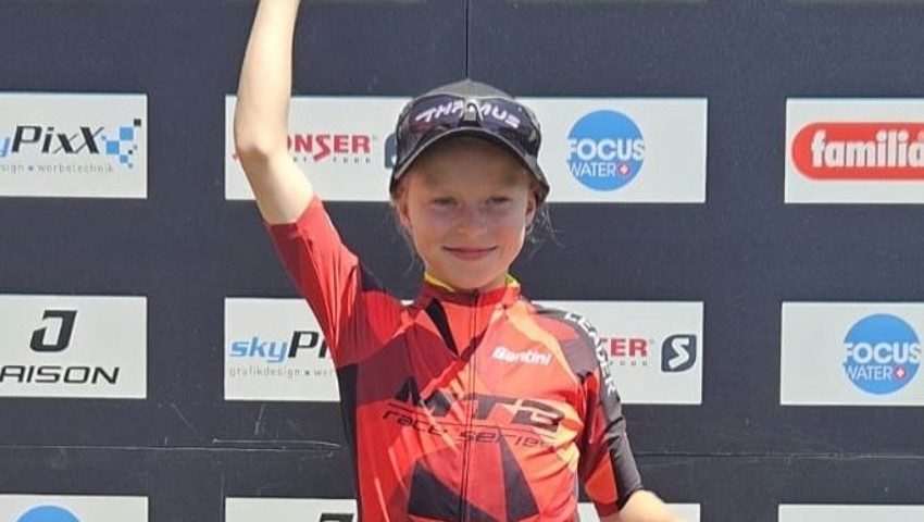 Lina Meier wurde in ihrer Kategorie (U13) dritte.