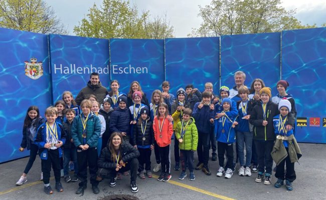 Schwimmcracks vom SC Flös räumen ab: 81 Podestplätze am Wettkampf in Eschen