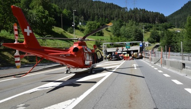 Mehrere Verletzte nach heftiger Frontalkollision auf San-Bernardino-Route