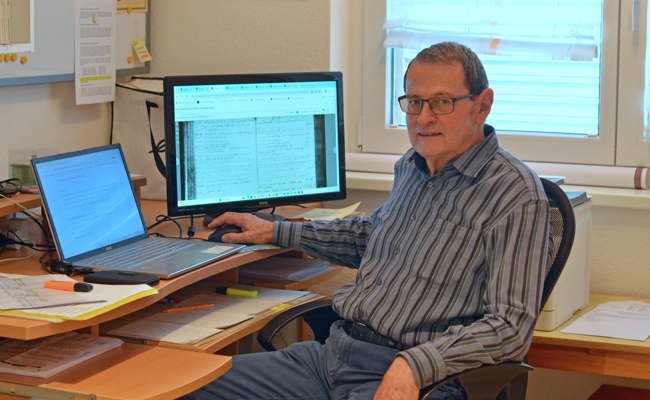 400 und mehr: Karl Leuener erstellt aus Leidenschaft Stammbäume