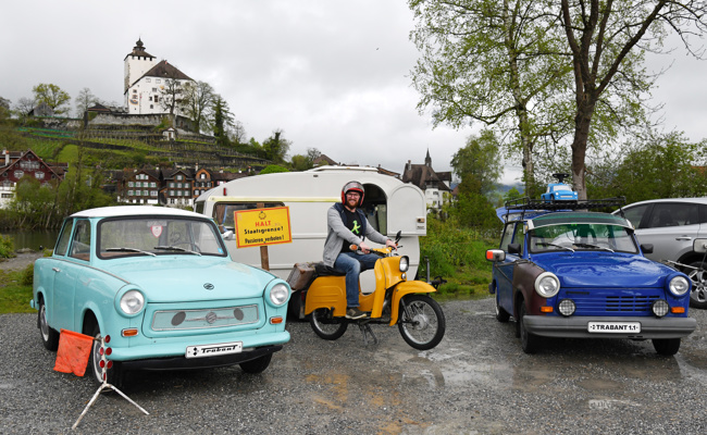 «Ich habe den Trabi-Tick»: Steffen Tschiedel fährt Trabant, Schwalbe und Wartburg