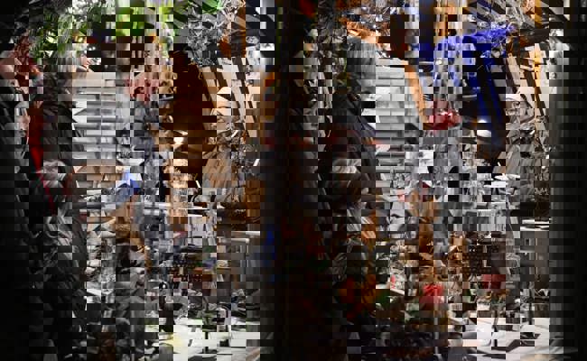 Grossandrang beim Samichlausbesuch am Chlaus- und Weihnachtsmarkt