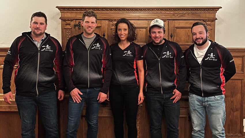 Sie gaben ihr Amt ab (von links): Jonas Good, Philip Bernegger, Chantal Tinner, Dominik Lenherr, Dominik Rhiner. Sie gaben ihr Amt ab (von links): Jonas Good, Philip Bernegger, Chantal Tinner, Dominik Lenherr, Dominik Rhiner.