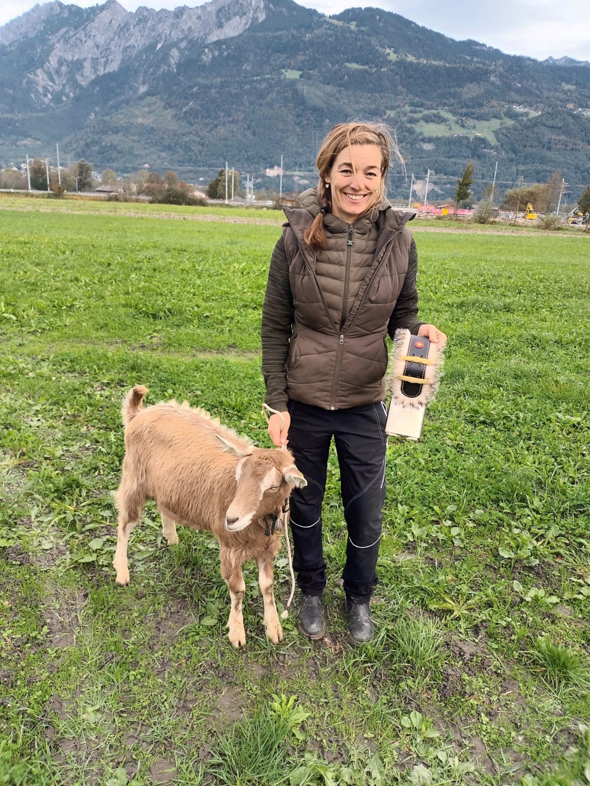 Schönstes Gitzi über alle Rassen – Besitzerin Sara Jenny.