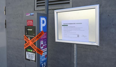 Diese Buchser Parkuhren schlucken vorerst noch «Münz»