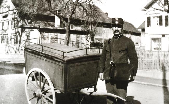 175 Jahre Post: Der Briefträger von damals kam zu Fuss