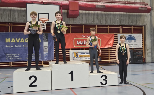 Zweimal Gold für den TV Buchs am Unterländer Cup