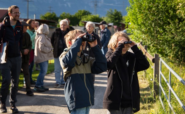 Natur- und Vogelschutzverein: Exkursion und neues Logo