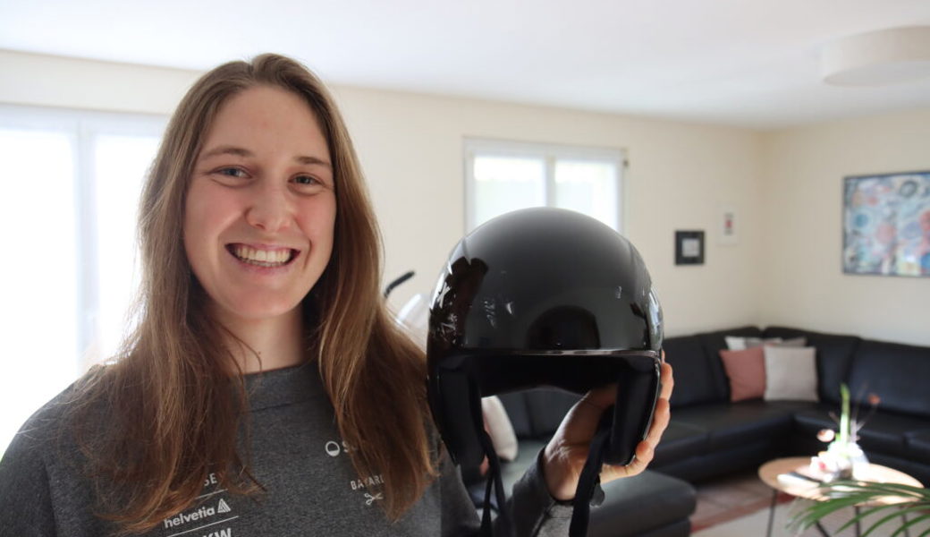  Zu 99 Prozent parat für die Saison – nun fehlt bei Lorina Zelger nur noch der Helmsponsor. 