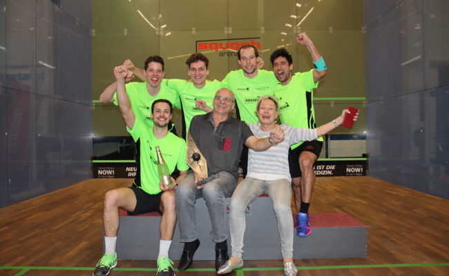 Dritter Titel innert vier Jahren: Squashclub Grabs ist zurück auf dem Meisterthron