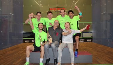 Dritter Titel innert vier Jahren: Squashclub Grabs ist zurück auf dem Meisterthron