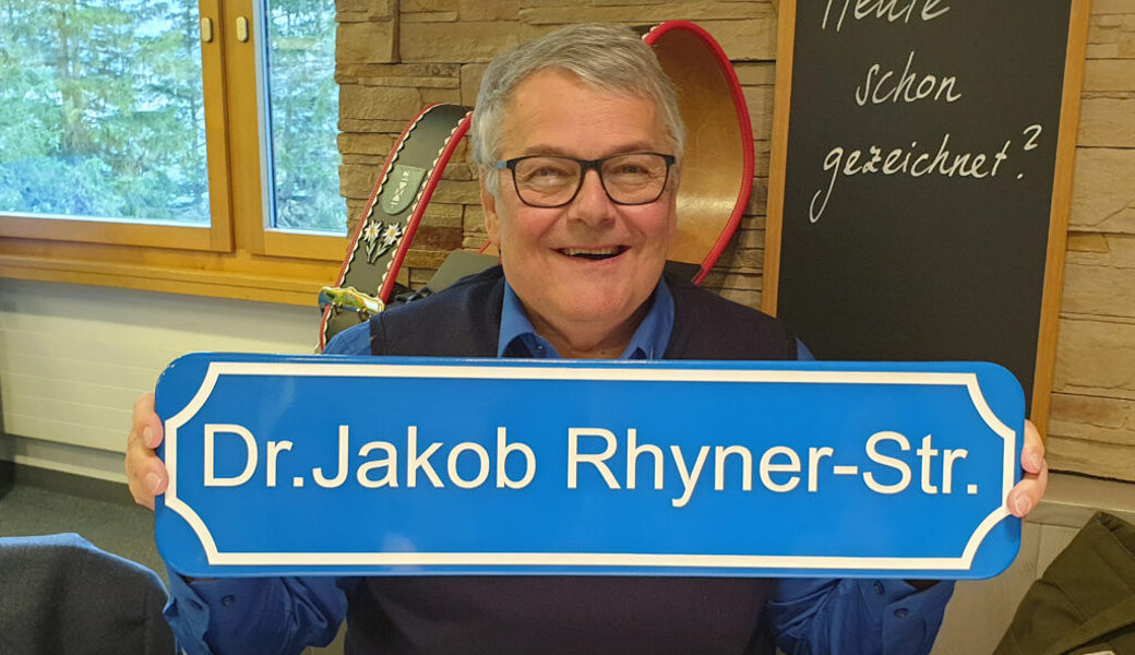 Nach dreissig Jahren tritt Jakob Rhyner zurück. 