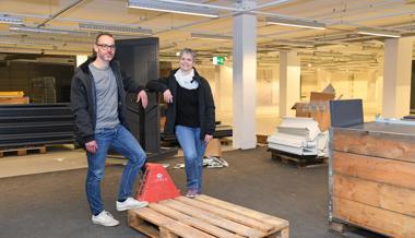 Umbau im MParc gestartet: Wann Bibliothek und Ludothek umziehen möchten