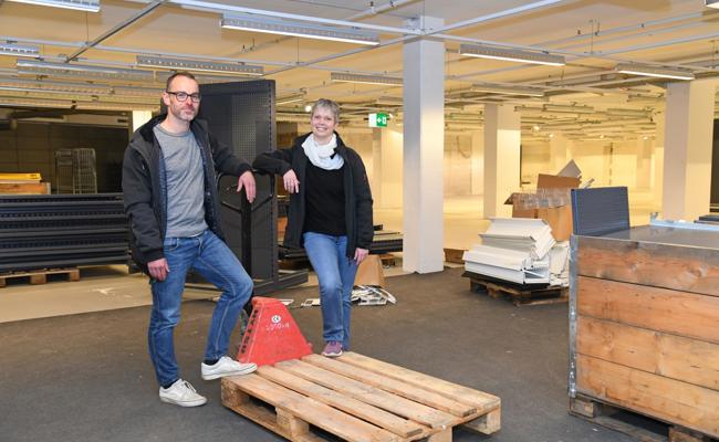 Umbau im MParc gestartet: Wann Bibliothek und Ludothek umziehen möchten