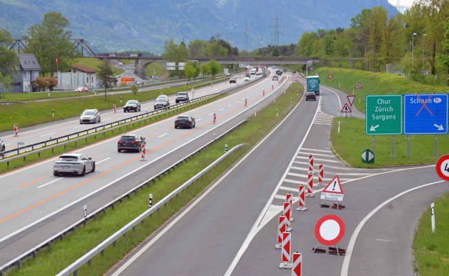 Verkehrsknoten Buchs erhält eine zusätzliche Autobahneinfahrt