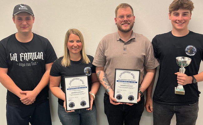 Zwei neue Ehrenmitglieder bei der Junggugga