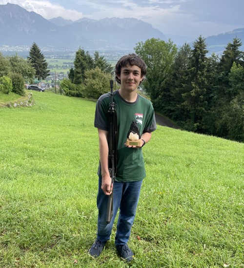 Sieger bei den Jugendlichen: Mailo Hutter. Sieger bei den Jugendlichen: Mailo Hutter.