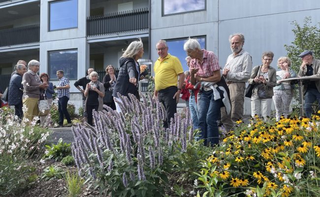 Generationengarten im Betagtenheim Wartau und im Betreuten Wohnen feierlich eröffnet