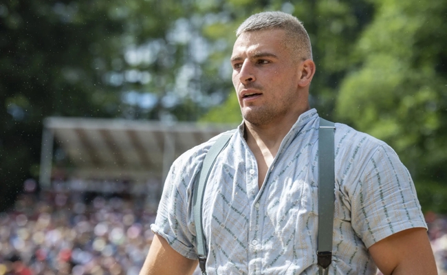 Samuel Giger gewinnt das Kantonalschwingfest in Unterwasser