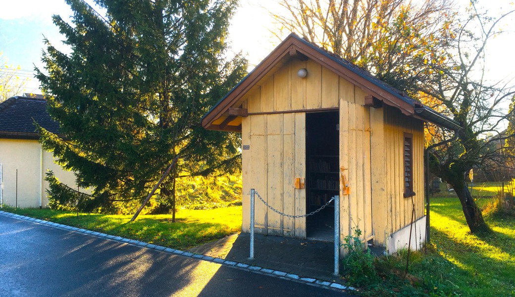 Bücher tauschen statt wegwerfen: Bald eröffnet die «Bibliothek im Sprützahüsli»