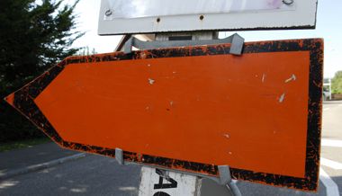 Strasse durch die Dörfer zwei Tage gesperrt