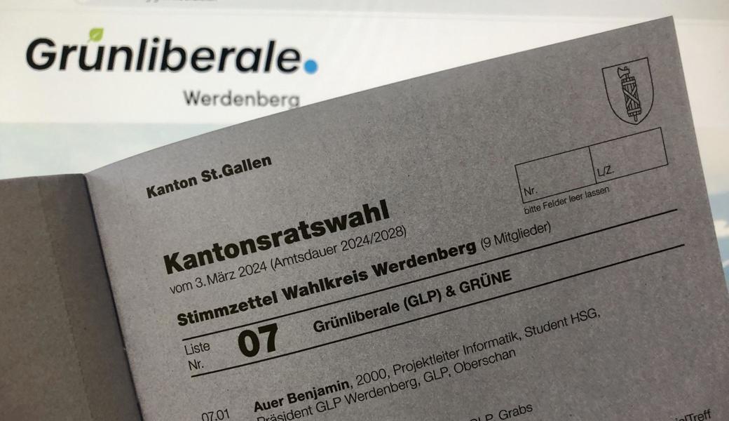 Die Kandidierenden der Liste 07: Grünliberale (GLP) & Grüne