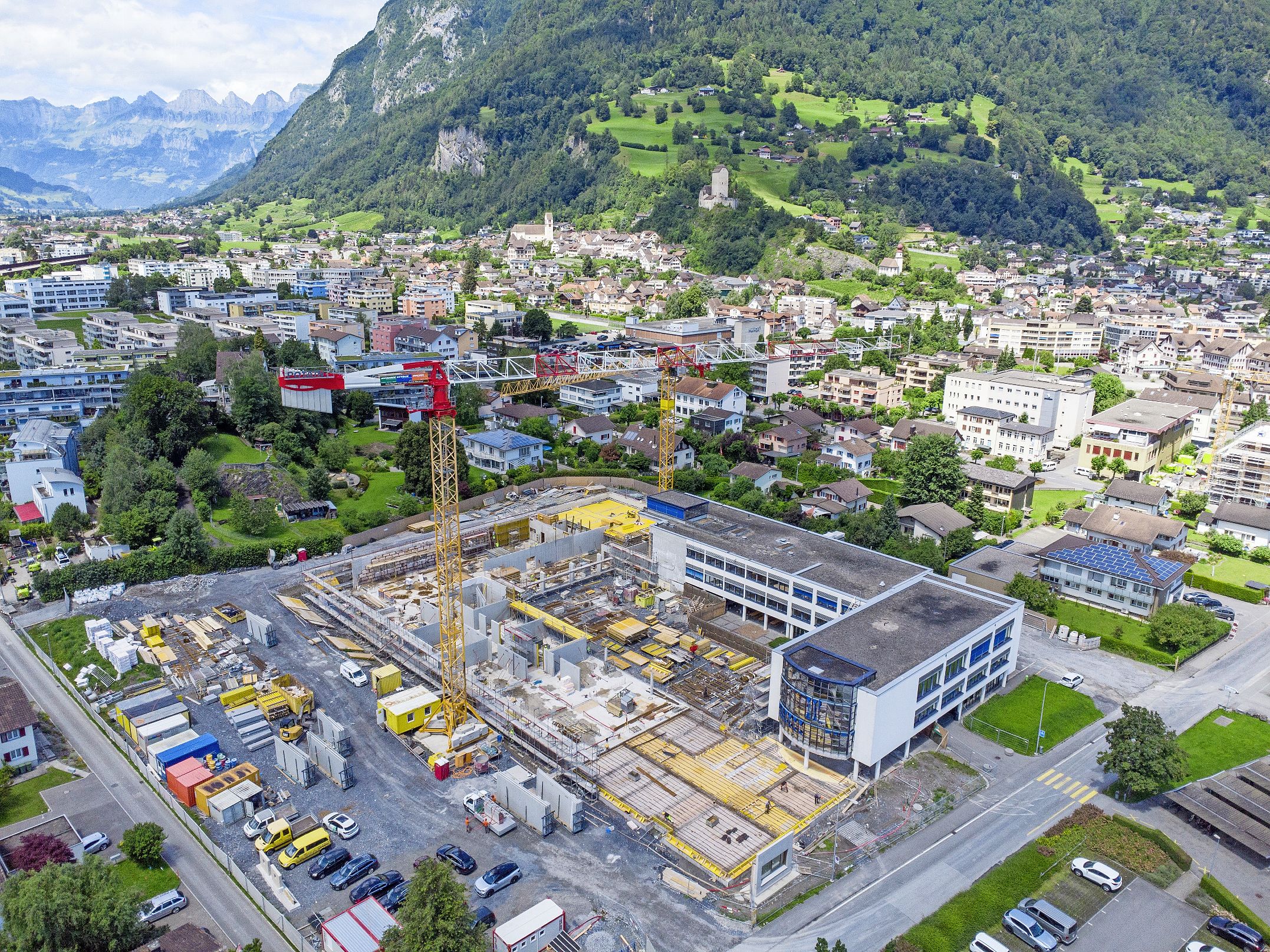 Die «neue» Kanti wächst: Der Grundriss wird sichtbar