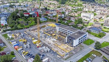 Die «neue» Kanti wächst: Der Grundriss wird sichtbar