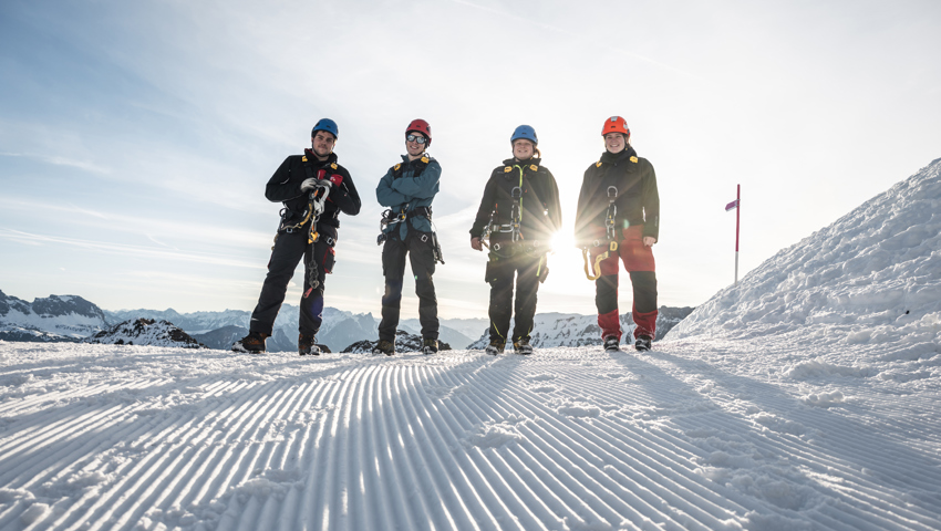 Lernende während den Austauschwochen.