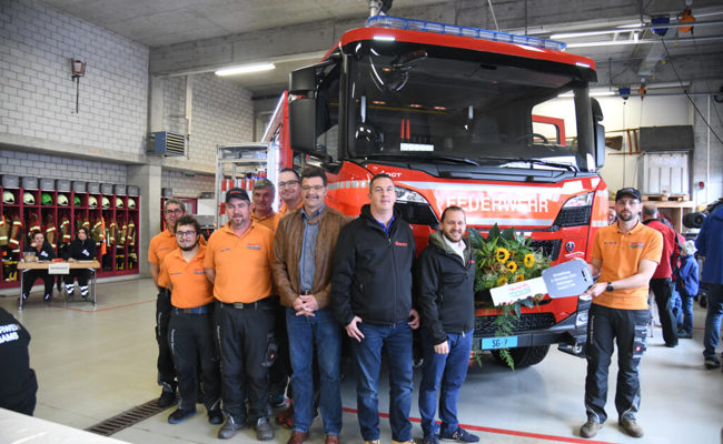 Mit dem neuen Rüstwagen einen Mehrwert für die Feuerwehr Sennwald geschaffen