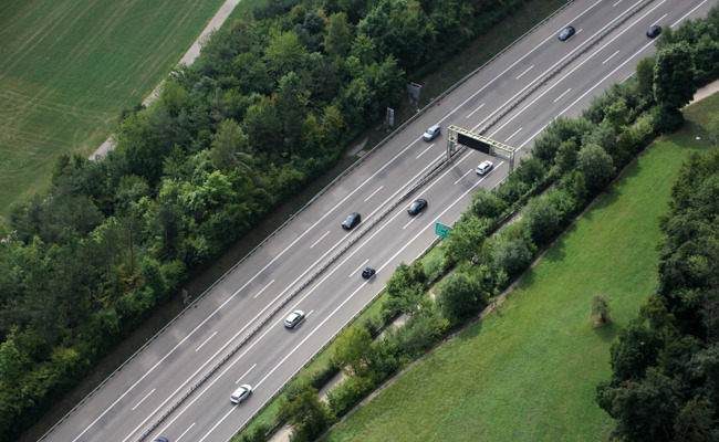 Weniger Spuren auf Autobahn A3 wegen Belagsarbeiten