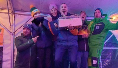 Skiclub Buchs führte erst spassigen Triathlon durch, dann gabs die Party