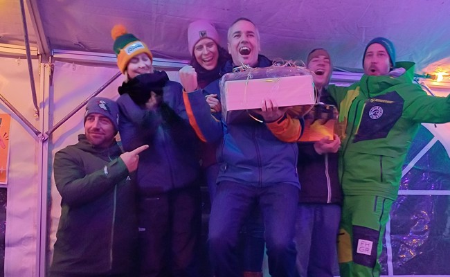 Skiclub Buchs führte erst spassigen Triathlon durch, dann gabs die Party