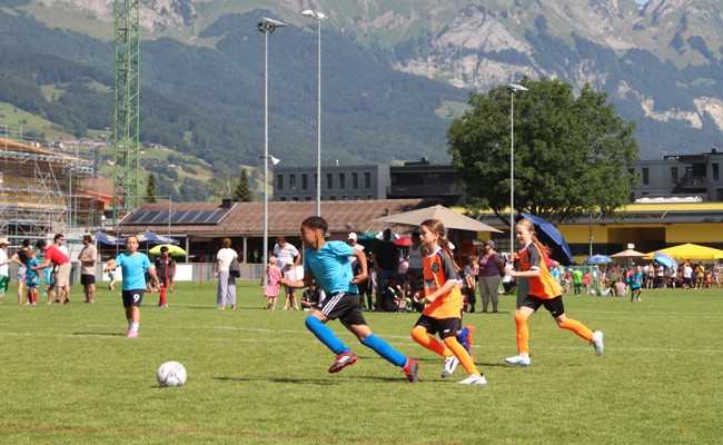 Sportlicher Höhepunkt zum Jubiläum des FC Grabs