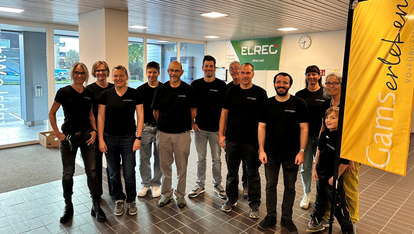 Das Organisationsteam des Repaircafés.