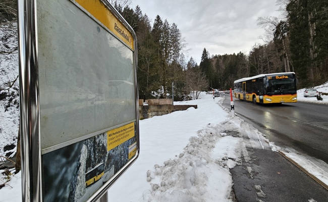 Die Aufhebung dieser Haltestelle steht quer in der Landschaft