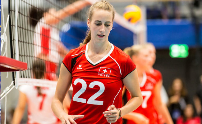Angriffig spielen: Volleyballerin Samira Sulser hat die dritte EM-Teilnahme im Visier