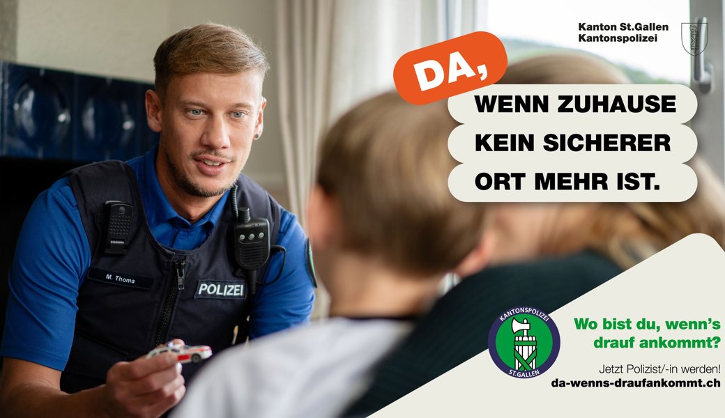 «Nachwuchsgewinnung hat oberste Priorität» – mit neuer Kampagne sagt die Kantonspolizei dem Fachkräftemangel den Kampf an