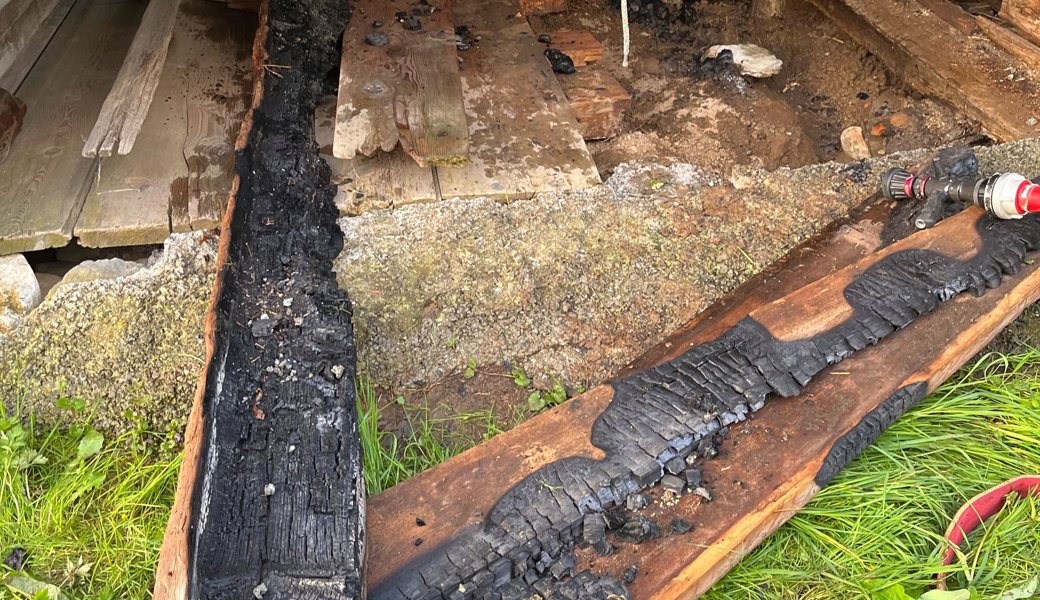 Die Feuerwehr konnte den Brand rasch löschen.