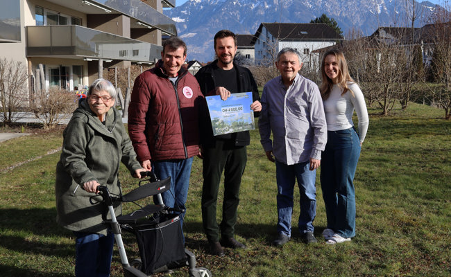 Eine grosszügige Spende an die Lukashaus Stiftung