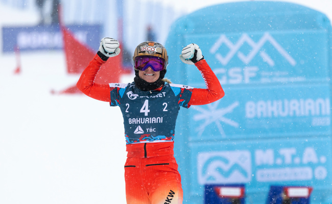 Julie Zogg gewinnt Europacup-Parallelslalom in St.Moritz
