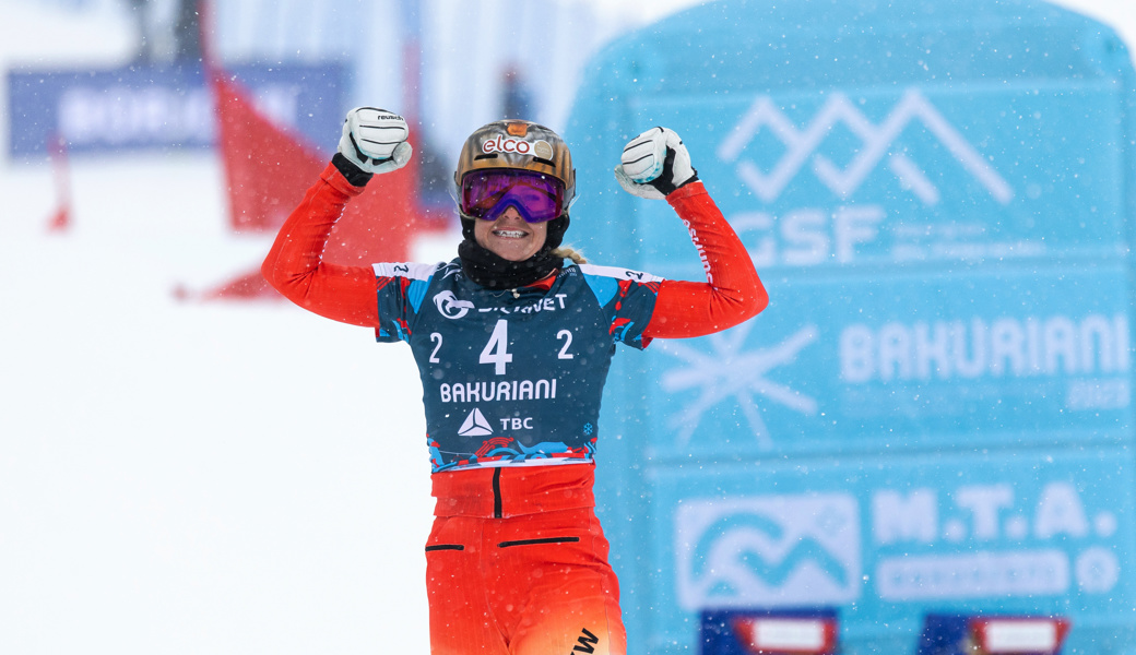 Julie Zogg gewinnt Europacup-Parallelslalom in St.Moritz